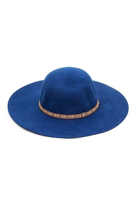 Wool Felt Floppy Hat Minimalist Style Cozy Winter Accessory