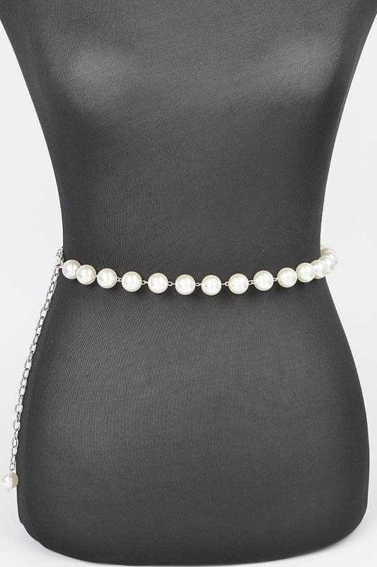 Chain Belt Pearl Station Iconic One Size Adjustable