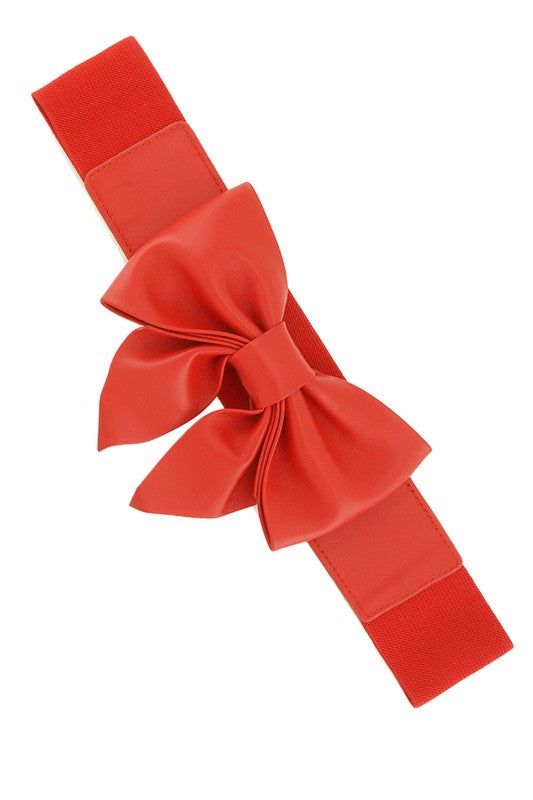 Vintage Wide Ribbon Elastic Belt 2.5 Inch Width Classic