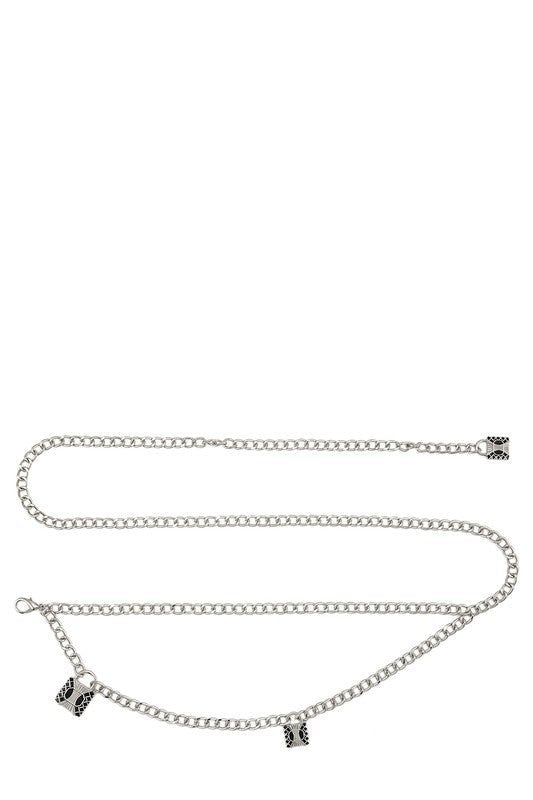 Chain Belt Metal Lock 44 Inch Length Accessory Edition